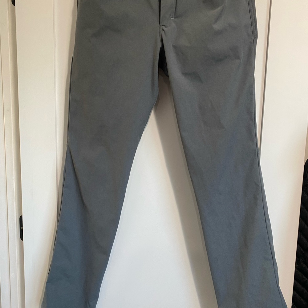 Lululemon Athletica Gray Chinos Sleek Tailored Fit